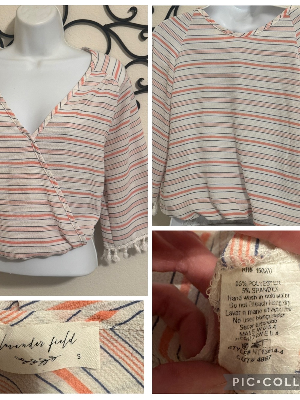 Size Small Top Bundle | 3 Casual Blouses - Picture 3 of 8